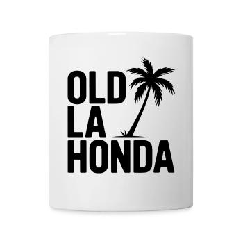 Altes La H onda Vintage Climb Logo - Tasse - Weiß - Vorne