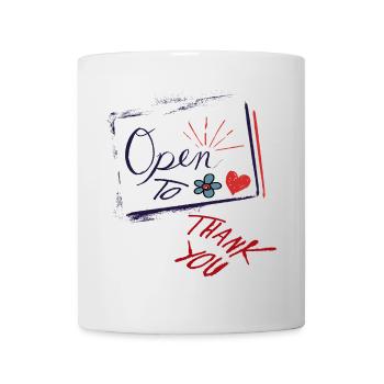 Thank you Thank you - Mug - white - Front