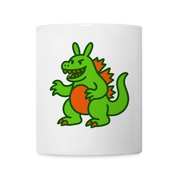 Osterdrache roar! - Tasse - Weiß - Vorne