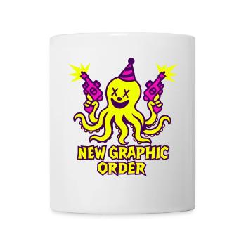 ONG Kraken Neon Pop - Mug blanc - blanc - Devant