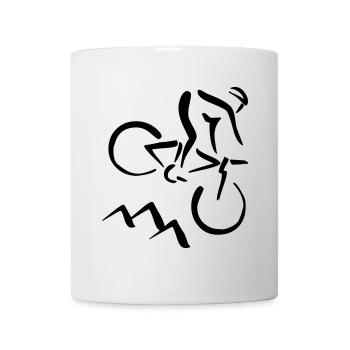 Biker - Mug - white - Front