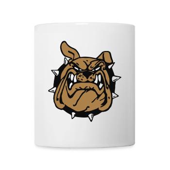 Bulldog Anglais souriant ! - Mug blanc - blanc - Devant