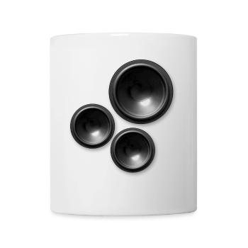 speaker lautsprecher - Tasse - Weiß - Vorne
