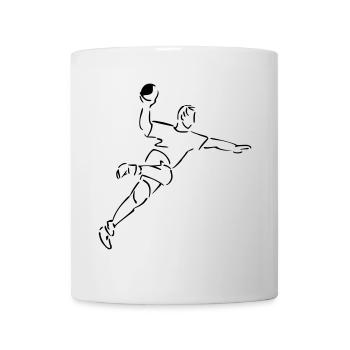 Handball - Tasse - Weiß - Vorne