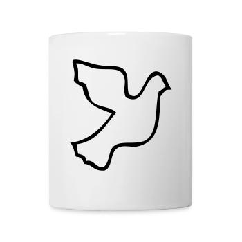 Dove of peace - Mug - white - Front