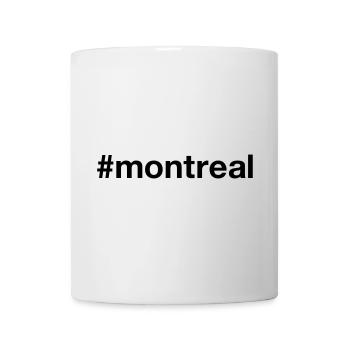 MONTREAL Canada Kanada Hashtag - Tasse - Weiß - Vorne