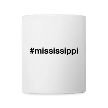 MISSISSIPPI Hashtag USA - Mug - white - Front