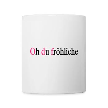 weihnachten - Tasse - Weiß - Vorne