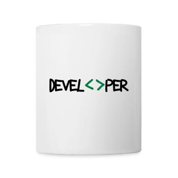 [ Developper ] - Mug blanc - blanc - Devant