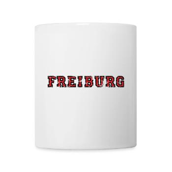 Freiburg College (Vintage Schwarz/Rot) - Tasse - Weiß - Vorne