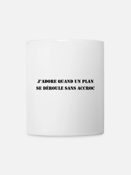 Se Déroule Sans Accroc / Agence Tous Risques - Mug blanc - blanc