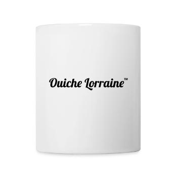Ouiche lorraine - Die amerikanische Klasse Zitat - Tasse - Weiß - Vorne