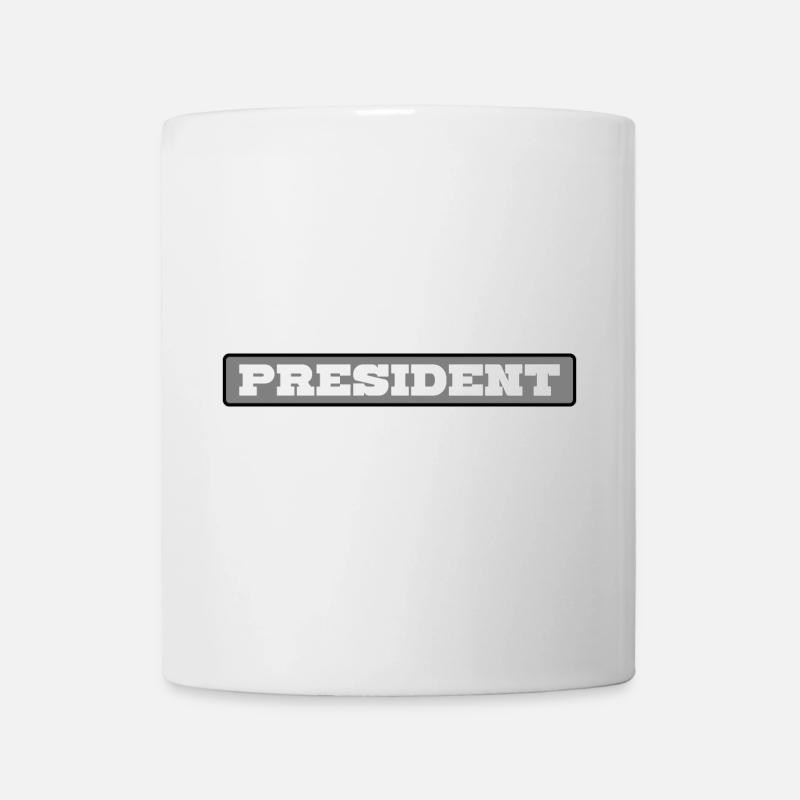 PRESIDENT - Tasse - Weiß