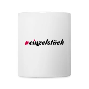 Einzelstück - Tasse - Weiß - Vorne