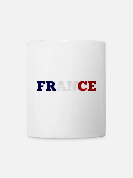 France - Mug blanc - blanc