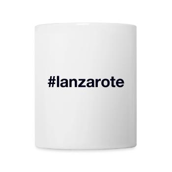 LANZAROTE Spanien Espagne Hashtag - Mug blanc - blanc - Devant