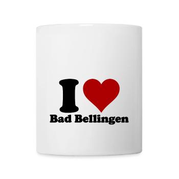 I Love Bad Bellingen - Tasse - Weiß - Vorne