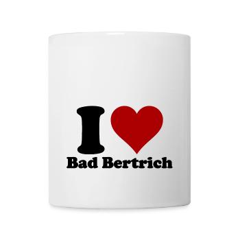 I Love Bad Bertrich - Tasse - Weiß - Vorne