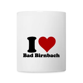 I Love Bad Birnbach - Tasse - Weiß - Vorne
