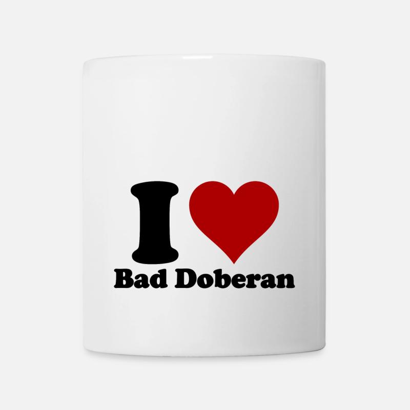 I Love Bad Doberan - Tasse - Weiß