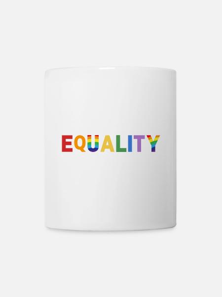 Égalité - Mug blanc - blanc
