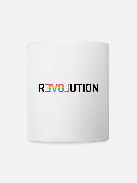 LGBT Pride Month - Revolution der Liebe - Tasse - Weiß