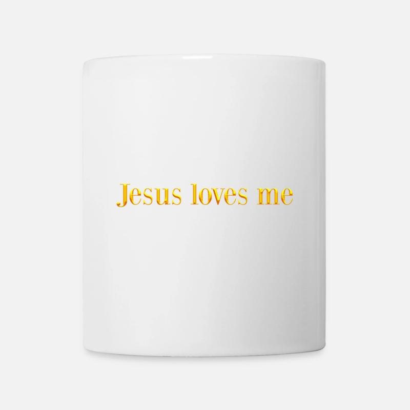 Jésus m’aime - Mug blanc - blanc