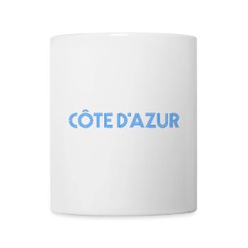 Côte d’Azur, France, France - Mug blanc - blanc - Devant