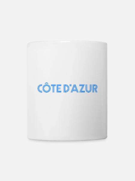 Côte d’Azur, France, France - Mug blanc - blanc