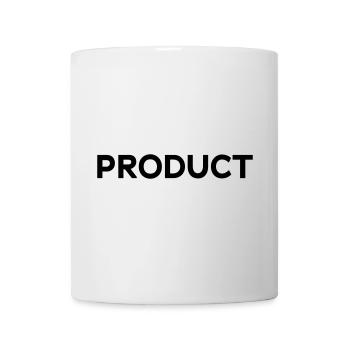 PRODUCT Design, Brand, Type, Typography, Statement - Mug - white - Front