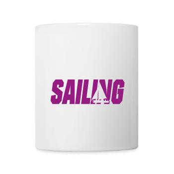 sailing segeln segelboot - Tasse - Weiß - Vorne