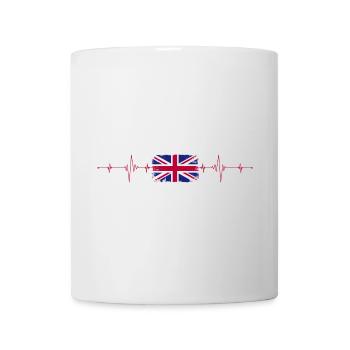 Union Jack Heartbeat Edition - Mug - white - Front