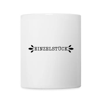 Einzelstück - Tasse - Weiß - Vorne
