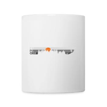 Explore the great outdoor - Mug - white - Front