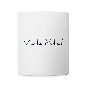 Volle Pulle - Tasse - Weiß - Vorne