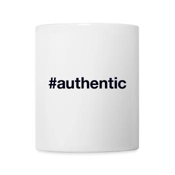 AUTHENTIC authentic real - Mug - white - Front