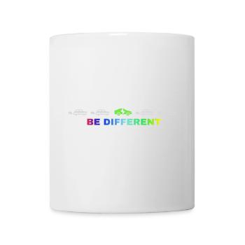 Be different - Tasse - Weiß - Vorne