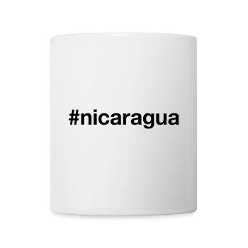 NICARAGUA Nikaragua Hashtag - Mug - white - Front