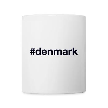DENMARK Hashtag Dänemark - Tasse - Weiß - Vorne