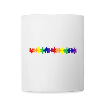 Puzzle - Tasse - Weiß - Vorne