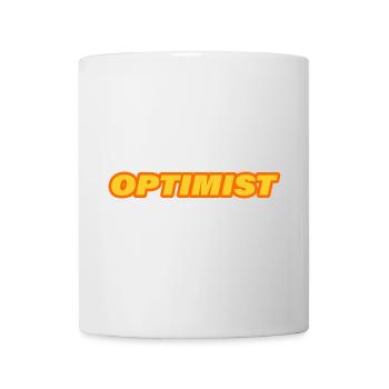 OPTIMIST - Tasse - Weiß - Vorne