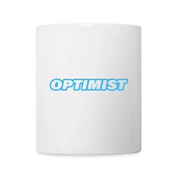 OPTIMIST - Tasse - Weiß - Vorne