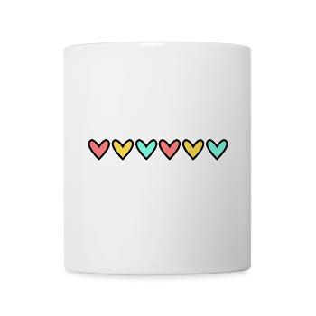 COUPLE. HEART. CHRISTMAS. JUST MARRIED. Bachelorette party - Mug - white - Front