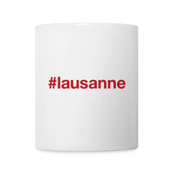 LAUSANNE Suisse Schweiz - Tasse - Weiß - Vorne