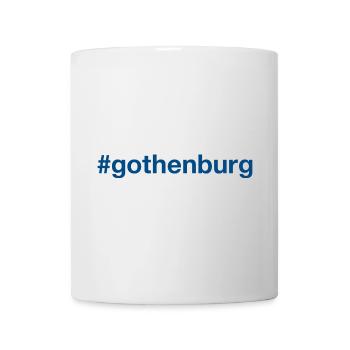 GOTHENBURG Hashtag - Mug - white - Front