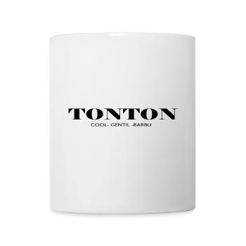 tonton cool gentil barbu - Mug blanc - blanc - Devant