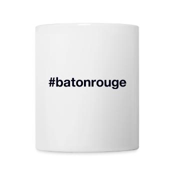 BATON ROUGE Hashtag - Tasse - Weiß - Vorne