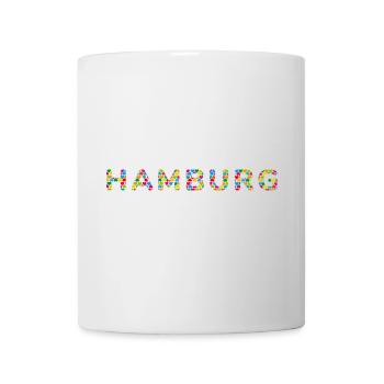 T-shirt Hambourg – Hafenstadt-Style - Mug blanc - blanc - Devant