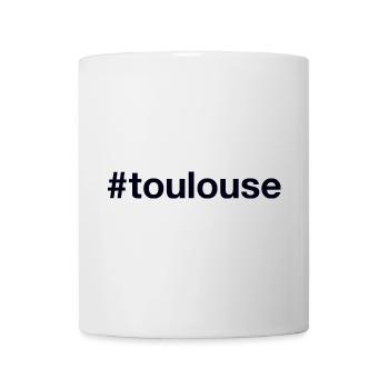TOULOUSE Hashtag - Tasse - Weiß - Vorne