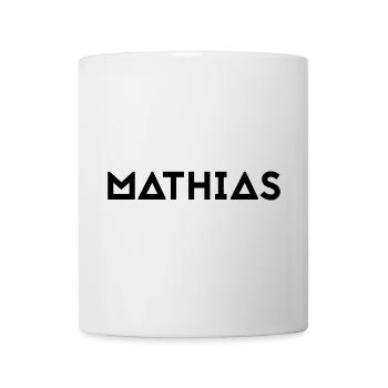 First name Mathias - Mug - white - Front